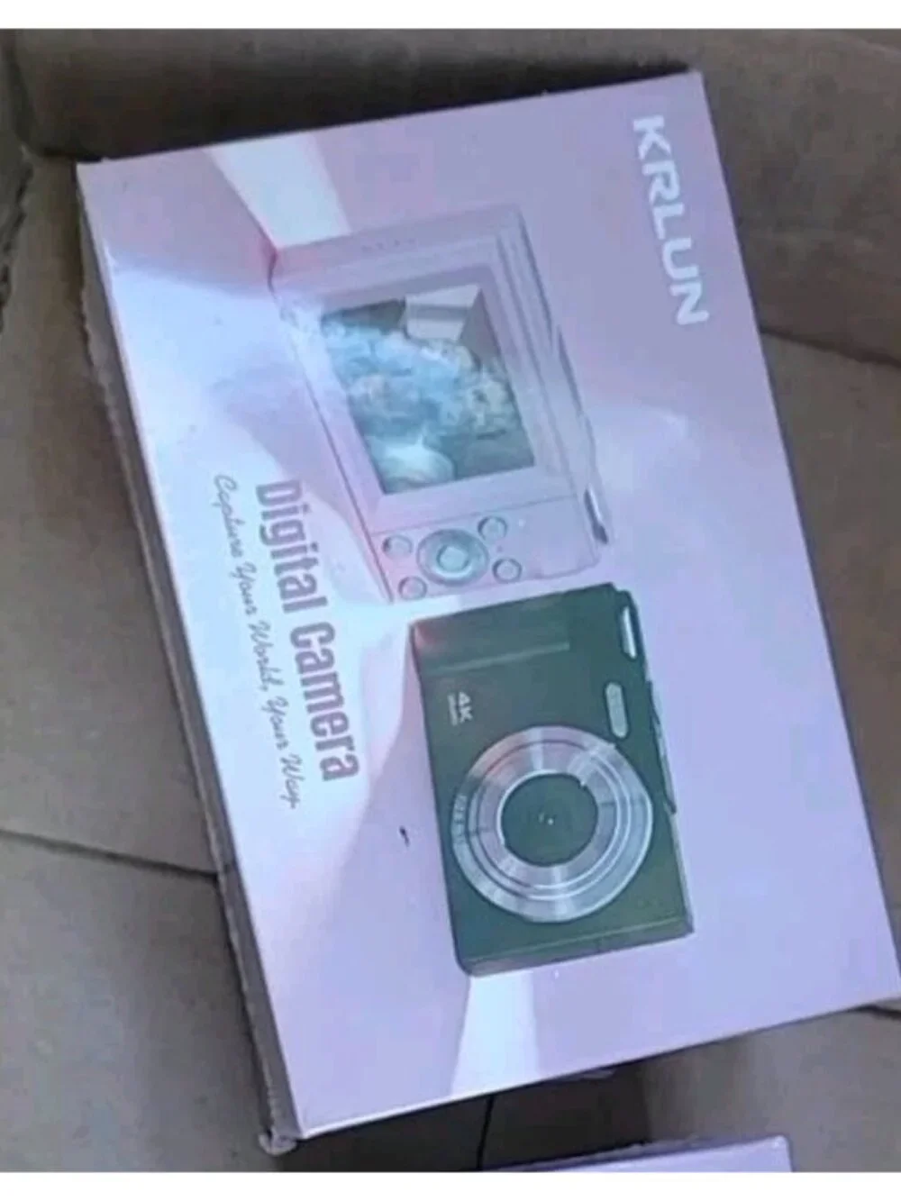 Digital Camera, FHD 4K Digital Point and Shoot Camera with 16X Zoom anti Shake,